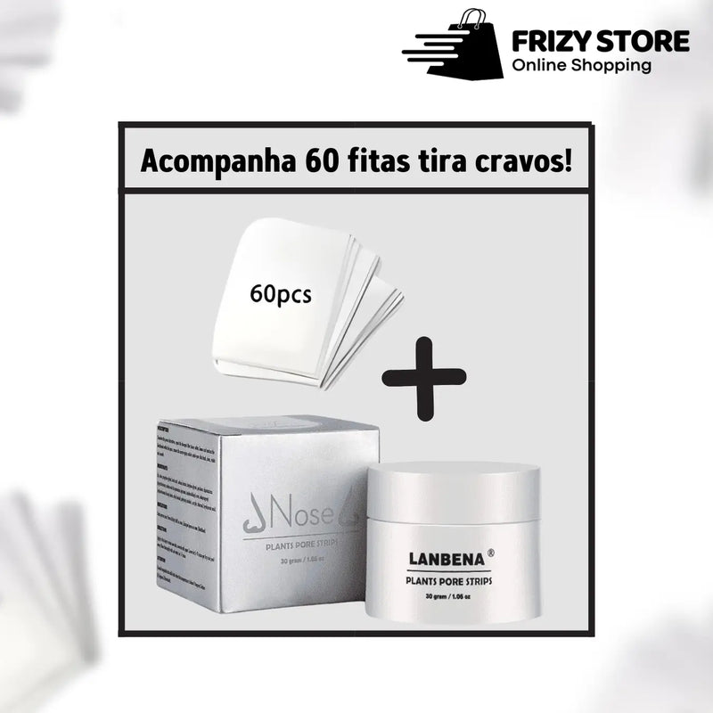 Kit Tira Cravos Lanbena® - Remoção em 2 minutos!