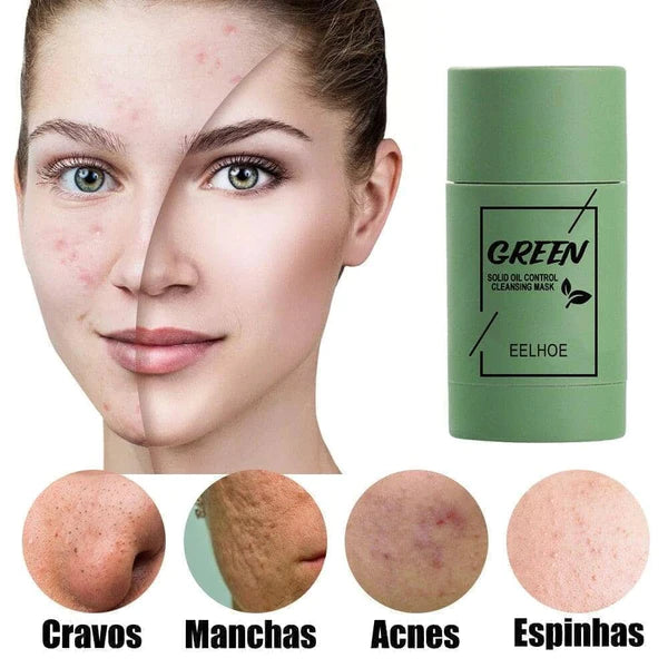 Green Mask™ - Rosto perfeito e limpeza profunda